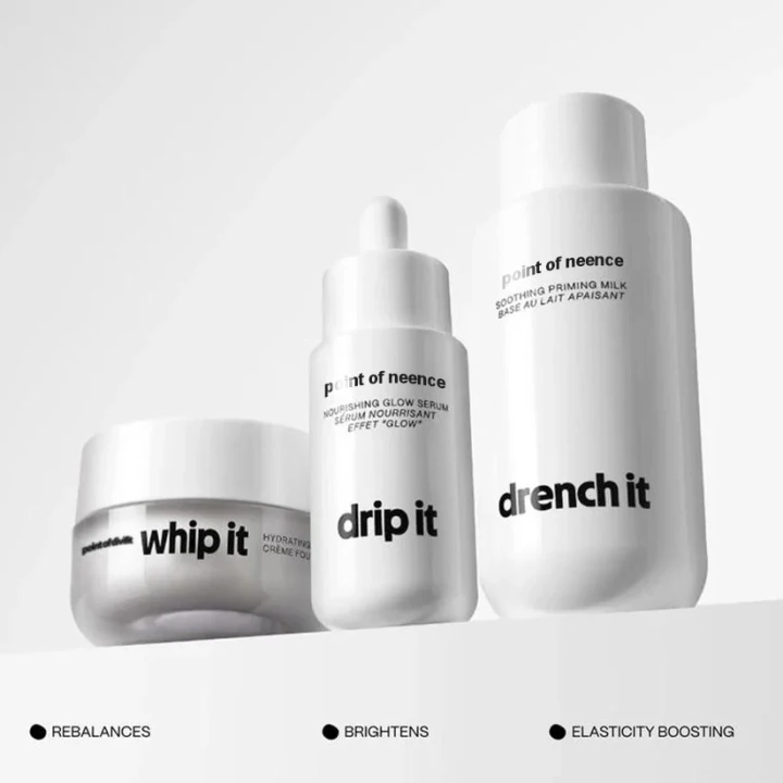Renew It Bundle by Point of neence: A trio of ultra-hydrating, skin prep essentials Moisture Repair