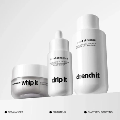 Renew It Bundle by Point of neence: A trio of ultra-hydrating, skin prep essentials Moisture Repair
